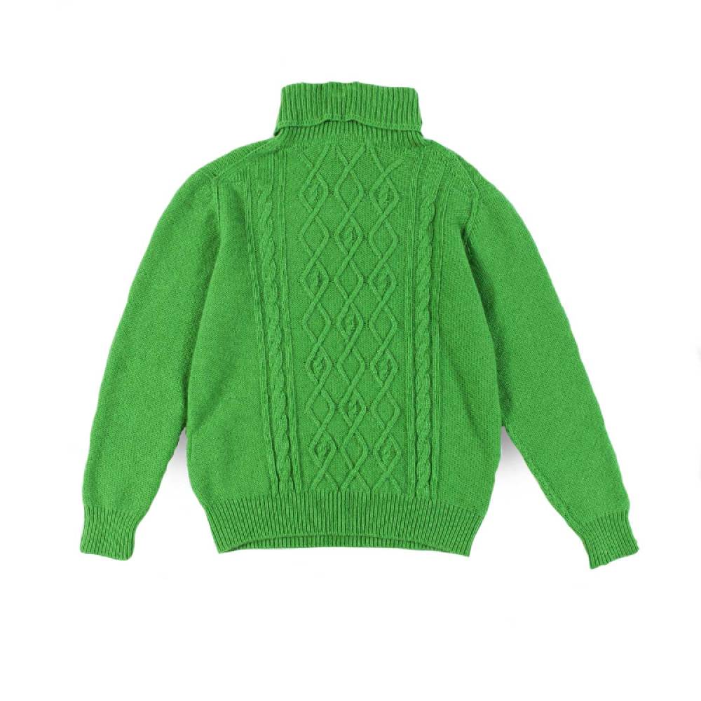 Nupkeet Pullover Collo Alto Verde – Osiglia Sconti VIP
