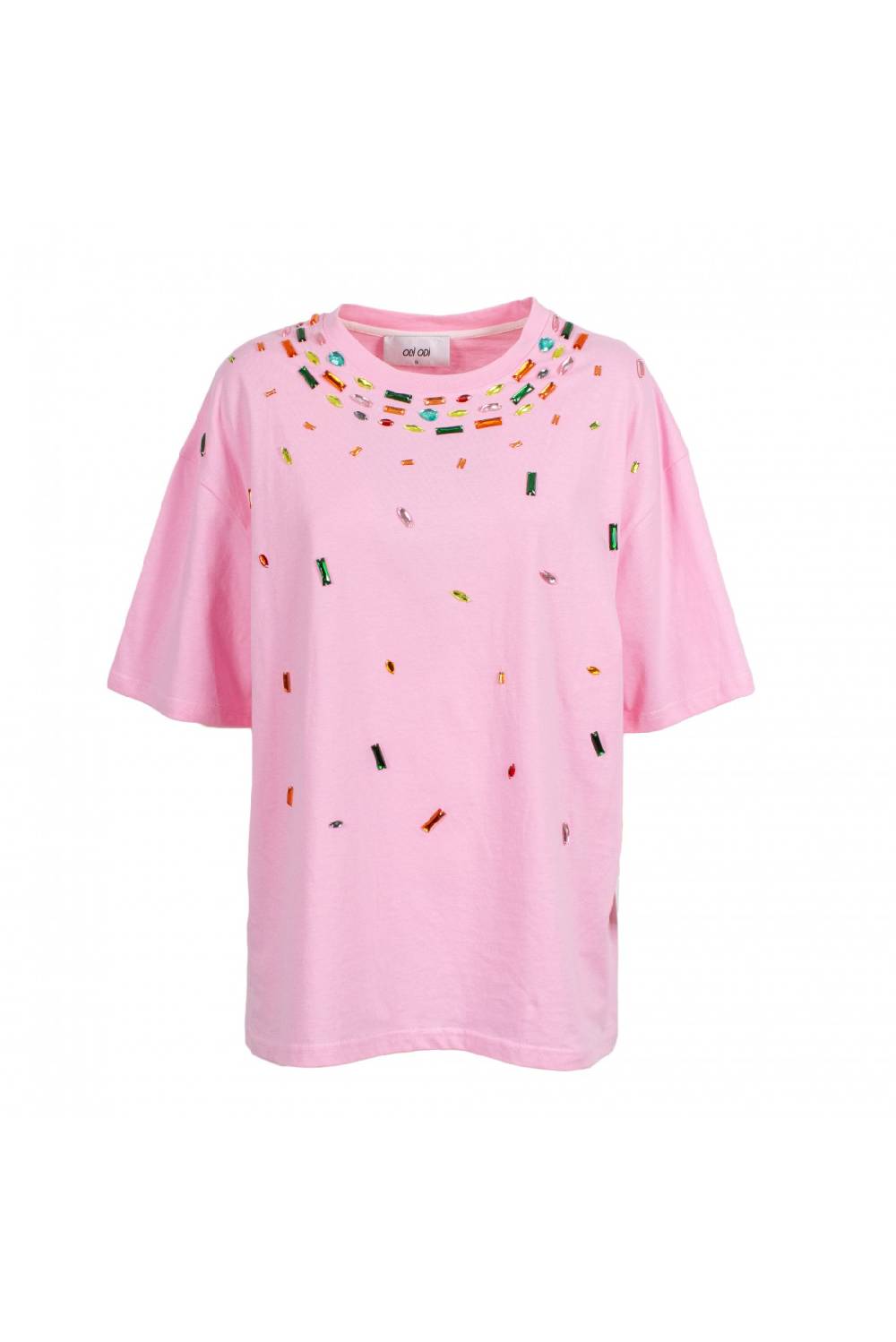 Odì Odì FIASTRA 000S4G8 T-SHIRT ROSA Saldi Di Fabbrica