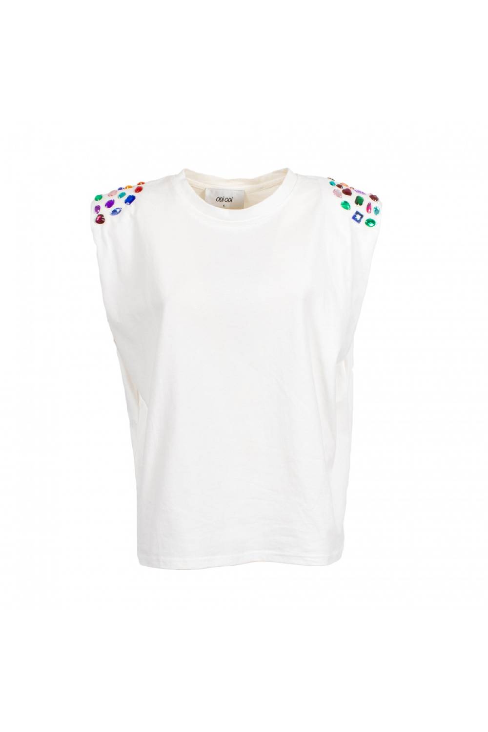 Odì Odì FERLA 000S4D7 T-SHIRT BIANCO Comprane uno, ottenene uno gratis