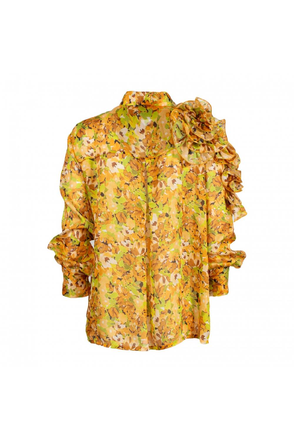 Odì Odì EMORY 250S402 CAMICIE e BLUSE FIORE SENAPE 3468 Ultimi due giorni