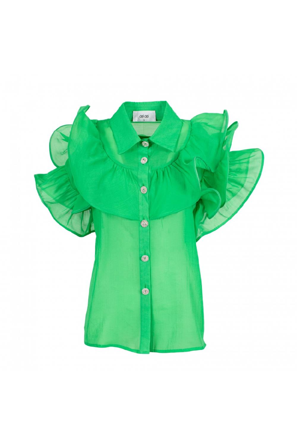 Odì Odì CHIAVARI 250S4F2 CAMICIE e BLUSE VERDE Fino Al -60%