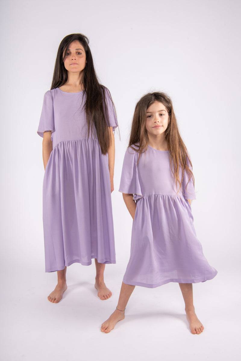 Olive E Miele ABITO DOROTHEA LILAC Offerte