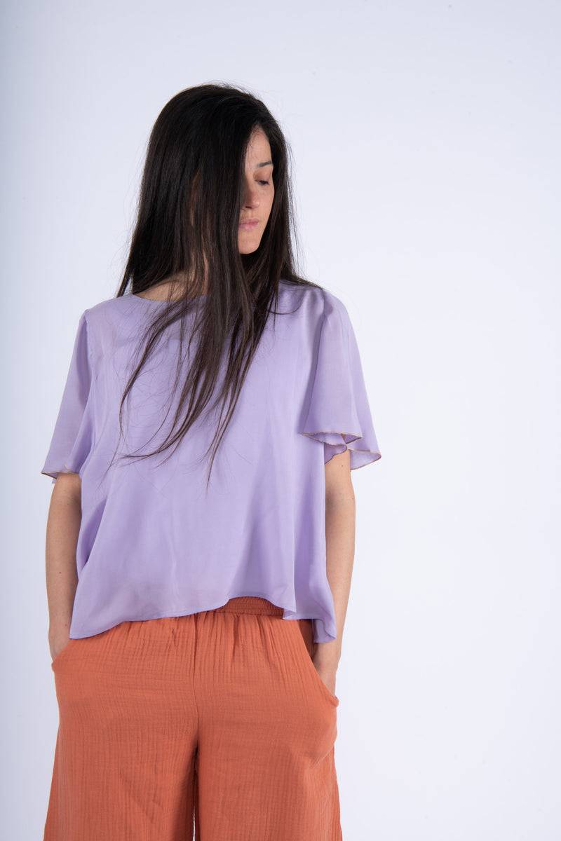 Olive E Miele BLOUSA DORA LILAC Italia
