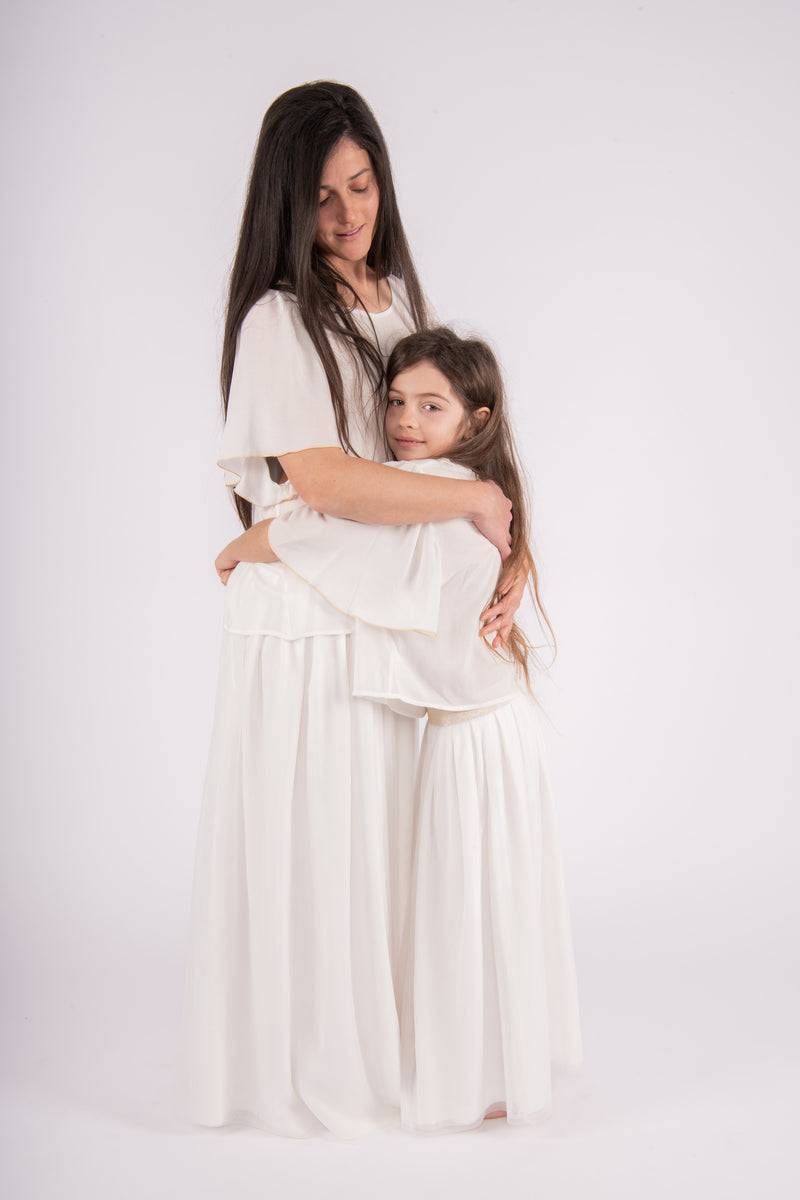Olive E Miele GONNA MERRY WHITE Pezzi Unici