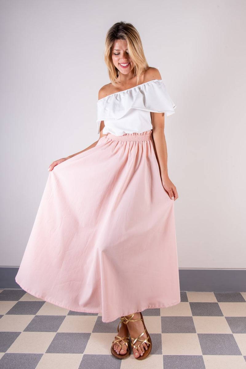 Olive E Miele GONNA LIZZY BLUSH Negozi Online
