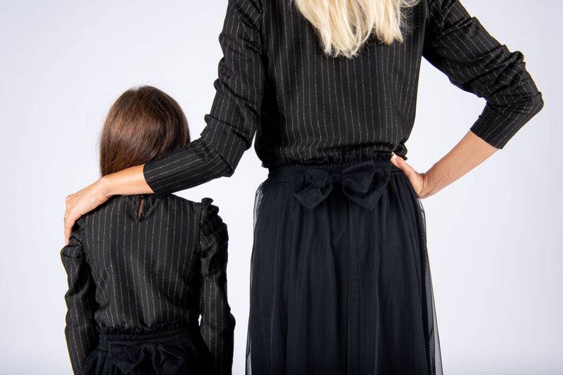 Olive E Miele MiniMe t-shirt Beth + gonna Lizzy tulle In Saldo