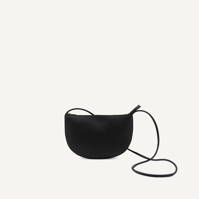 Olive E Miele HALF MOON BAG NERO Sottocosto