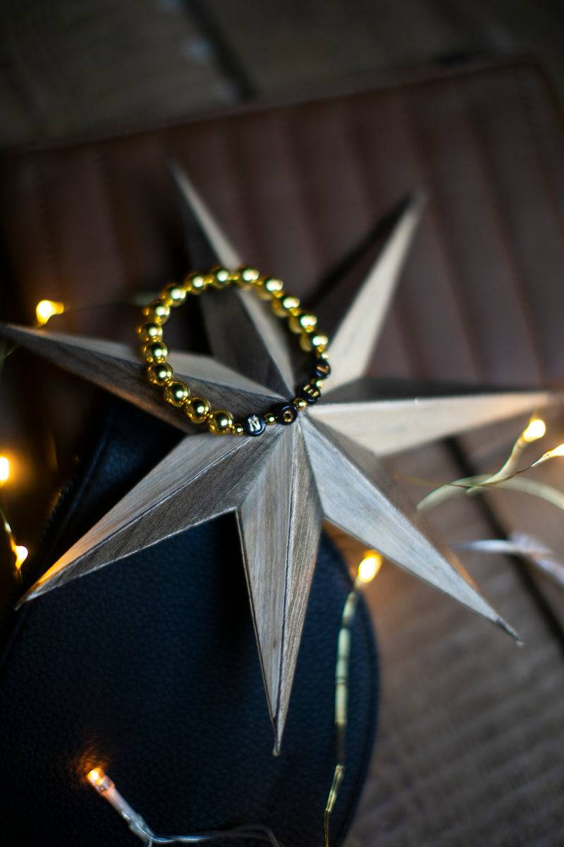 Olive E Miele BRACELET GOLD BEADS Presa
