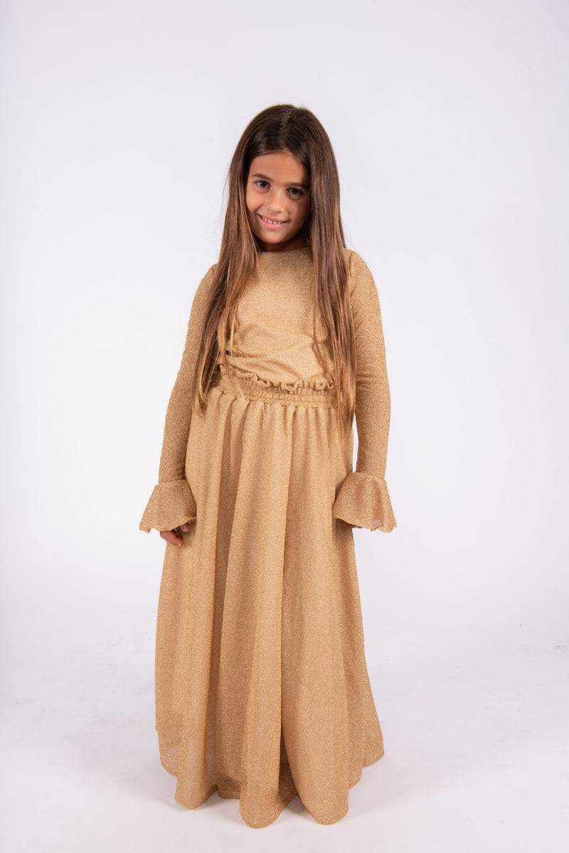 Olive E Miele GONNA LIZZIE LUREX Offerta