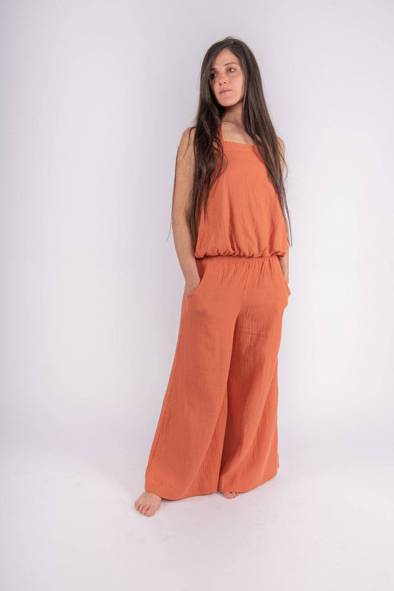 Olive E Miele PANTALONE MOLLIE ARGILLA Fornitura limitata