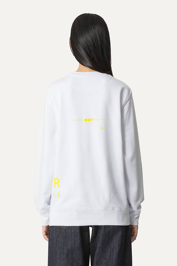 Oof Wear FELPA IN COTONE CON LOGO 4065 - BIANCO In Vendita