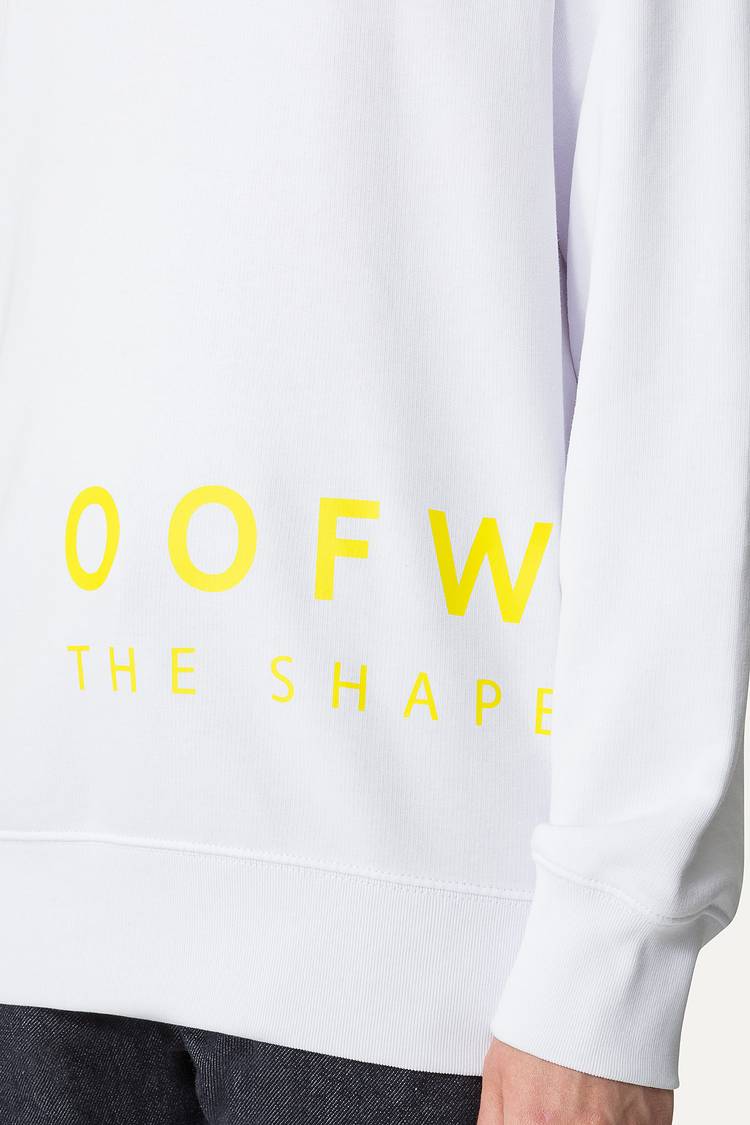Oof Wear FELPA IN COTONE CON LOGO 4065 - BIANCO In Vendita