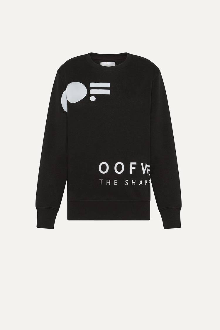 Oof Wear FELPA IN COTONE CON LOGO 4065 - NERO Hotsell