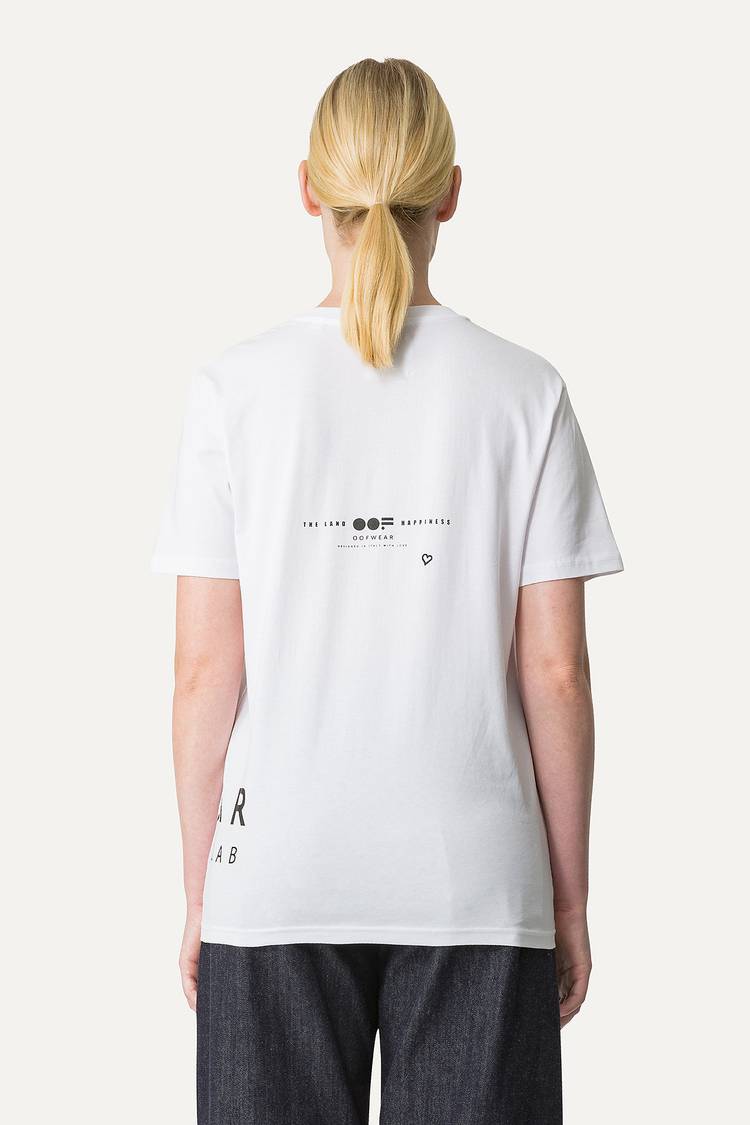 Oof Wear T-SHIRT IN COTONE CON LOGO - BIANCO Vendita Calda