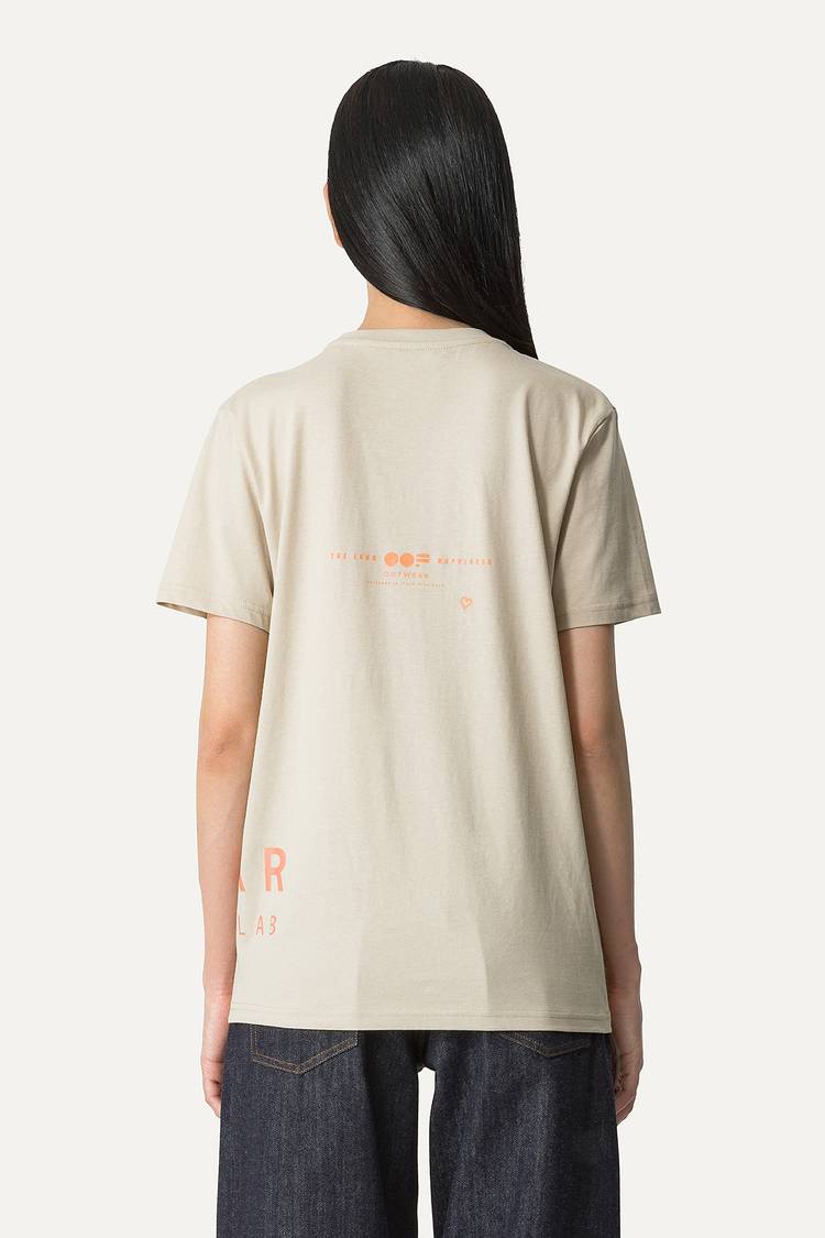 Oof Wear T-SHIRT IN COTONE CON LOGO - SABBIA Vendita Economica