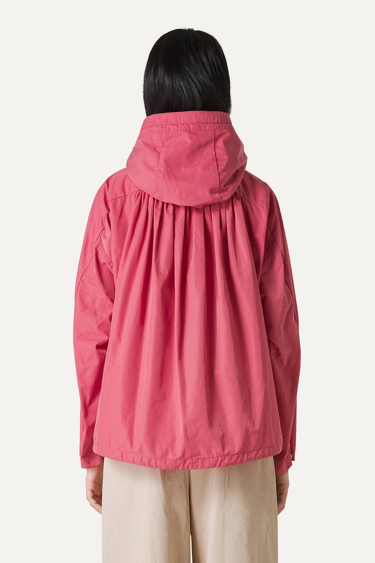 Oof Wear GIACCA CORTA IN NYLON MEMORY CON ARRICIO SULLA SCHIENA 9139 - ROSA ANTICO Prezzo Ridotto