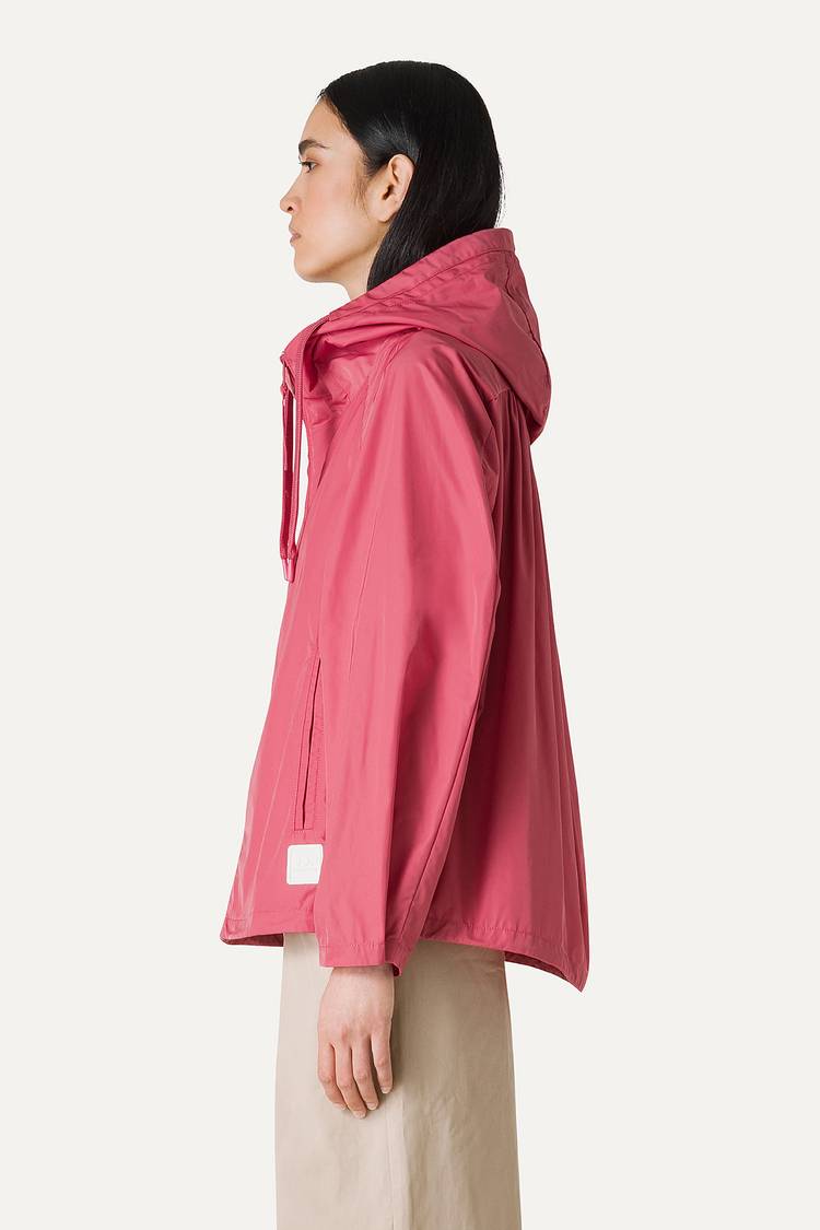 Oof Wear GIACCA CORTA IN NYLON MEMORY CON ARRICIO SULLA SCHIENA 9139 - ROSA ANTICO Prezzo Ridotto