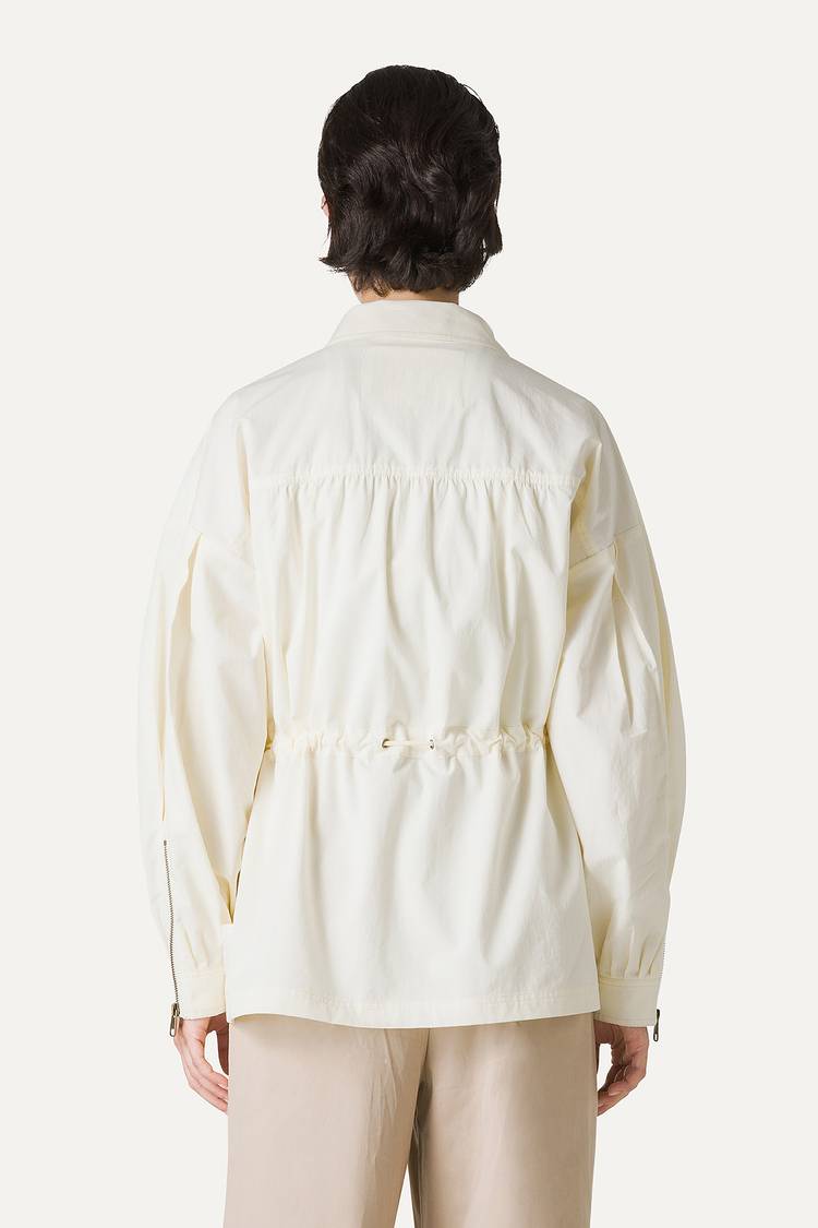 Oof Wear SAHARIANA OVER IN COTONE LEGGERO 9228 - VANIGLIA In Saldo
