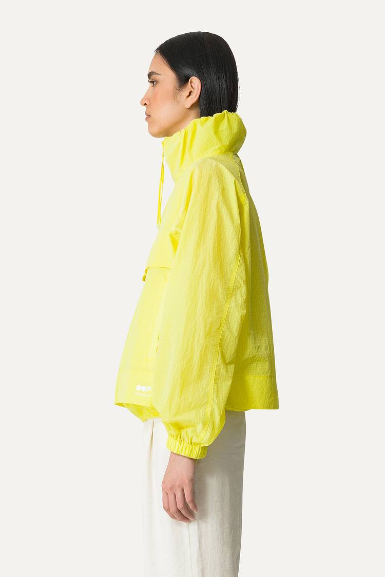 Oof Wear GIACCA CORTA IN NYLON RIPSTOP 9217 - LIME Fino Al -60%