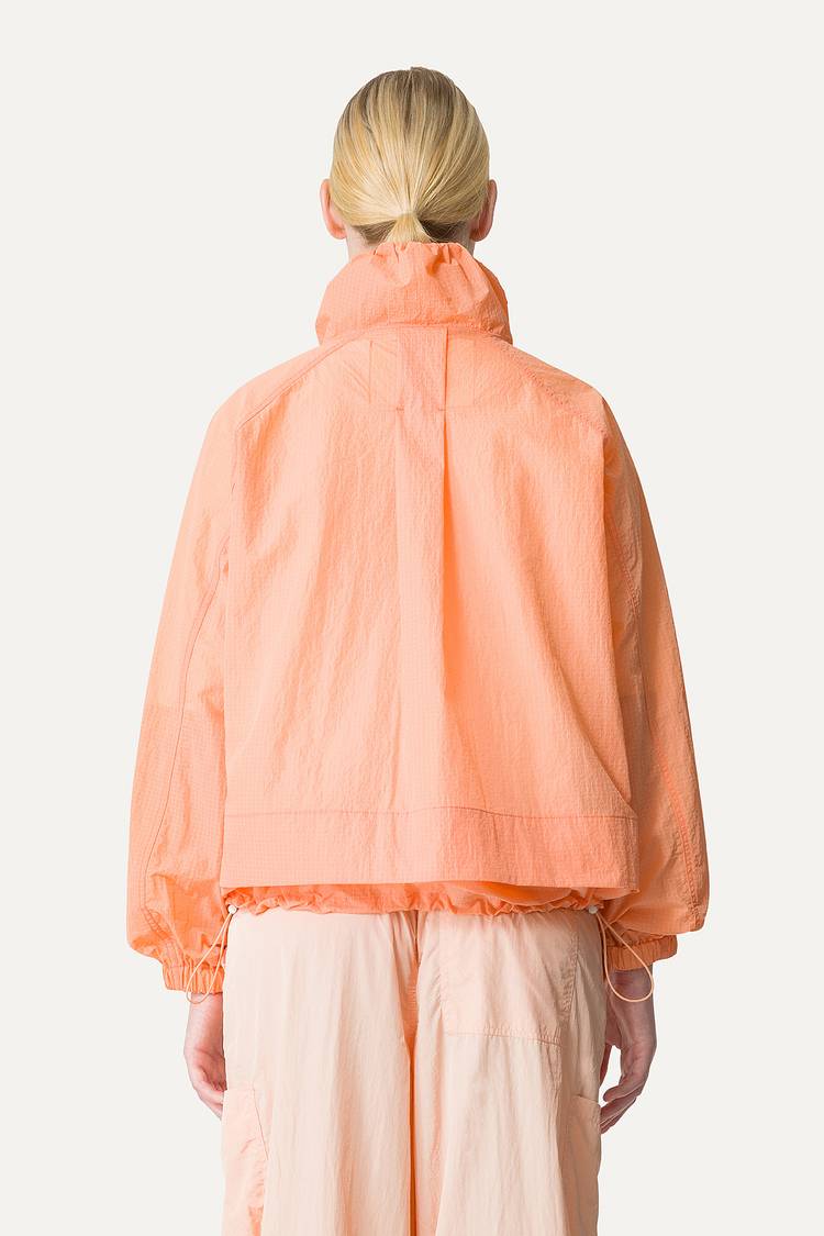 Oof Wear GIACCA CORTA IN NYLON RIPSTOP 9217 - ALBICOCCA Shopping Online