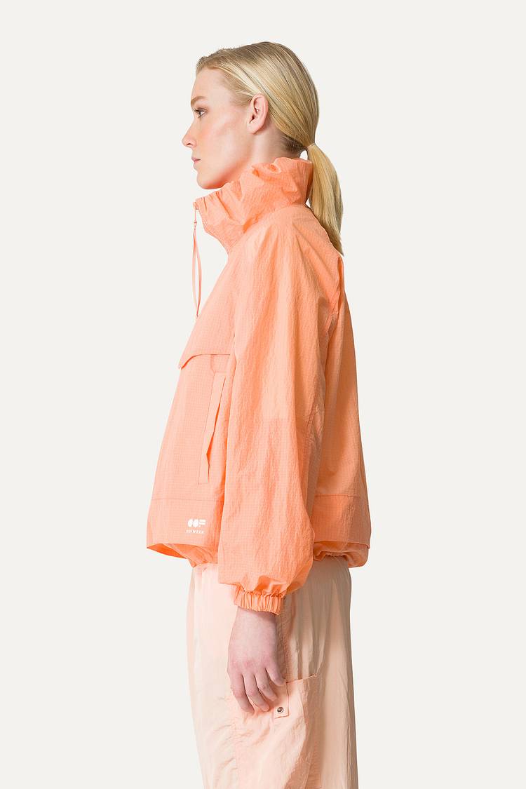 Oof Wear GIACCA CORTA IN NYLON RIPSTOP 9217 - ALBICOCCA Shopping Online