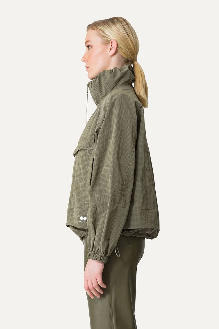 Oof Wear GIACCA CORTA IN NYLON RIPSTOP 9217 - ARMY Affare Del Giorno