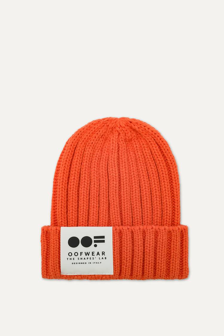 Oof Wear CAPPELLO CON FRONTINO IN ECO-MONTONE 2014 - ARANCIO Offerta