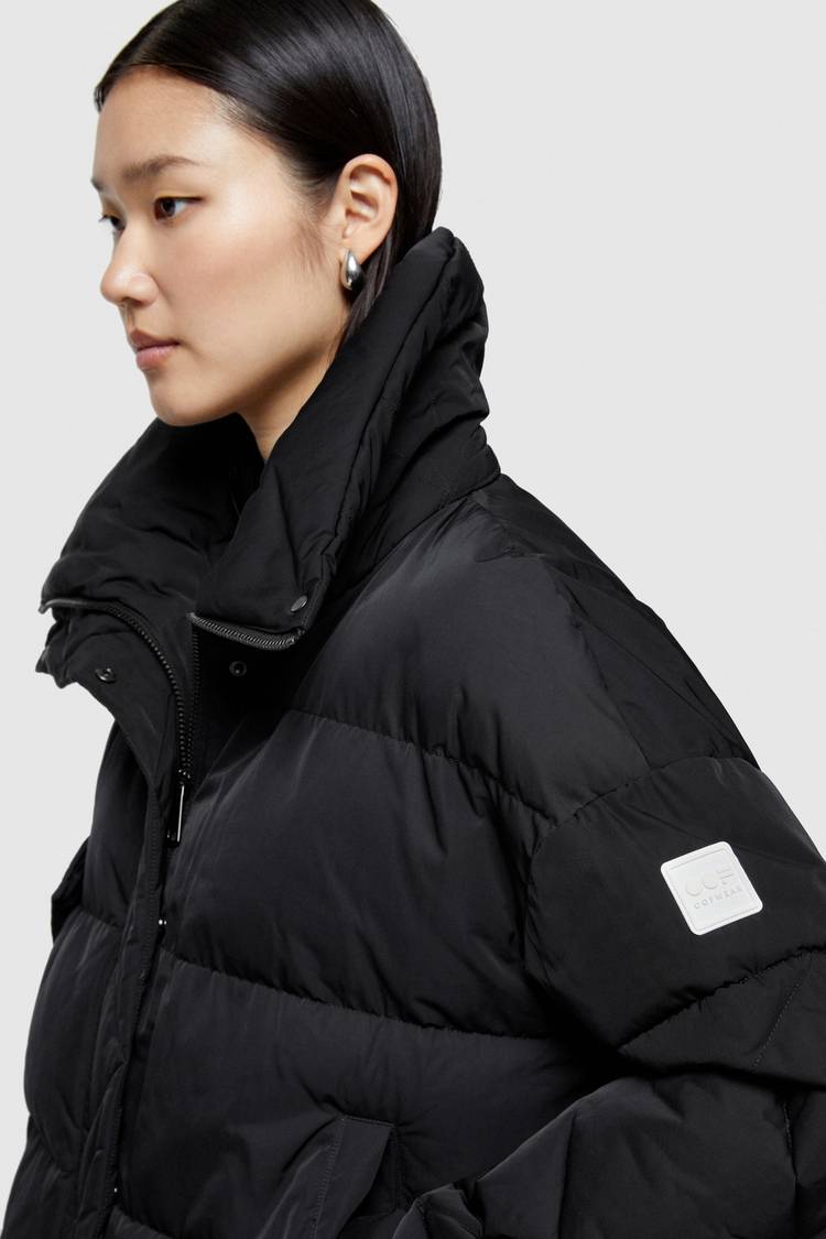 Oof Wear GIACCA CORTA 9235 IN NYLON MEMORY - NERO Economico