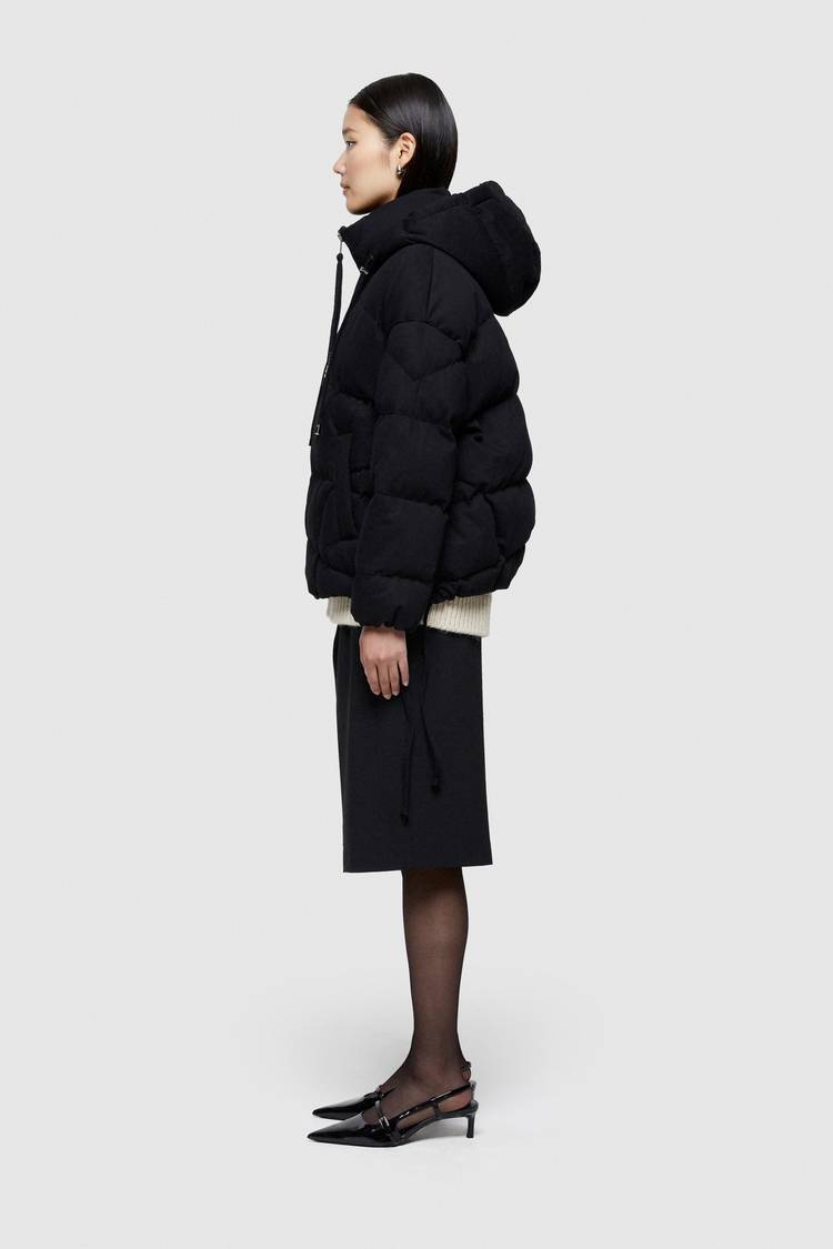 Oof Wear GIACCA CORTA 9242 IN GABARDINA DI COTONE - NERO Saldi