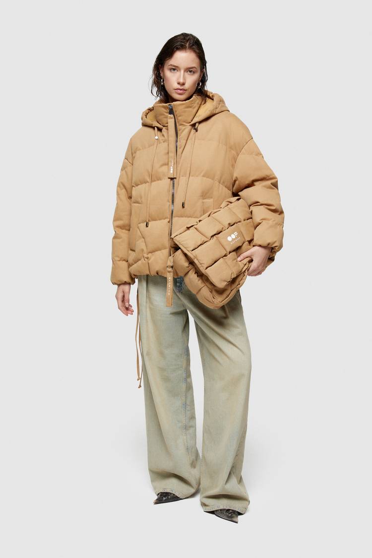 Oof Wear GIACCA CORTA 9242 IN GABARDINA DI COTONE - CORDA Offerte