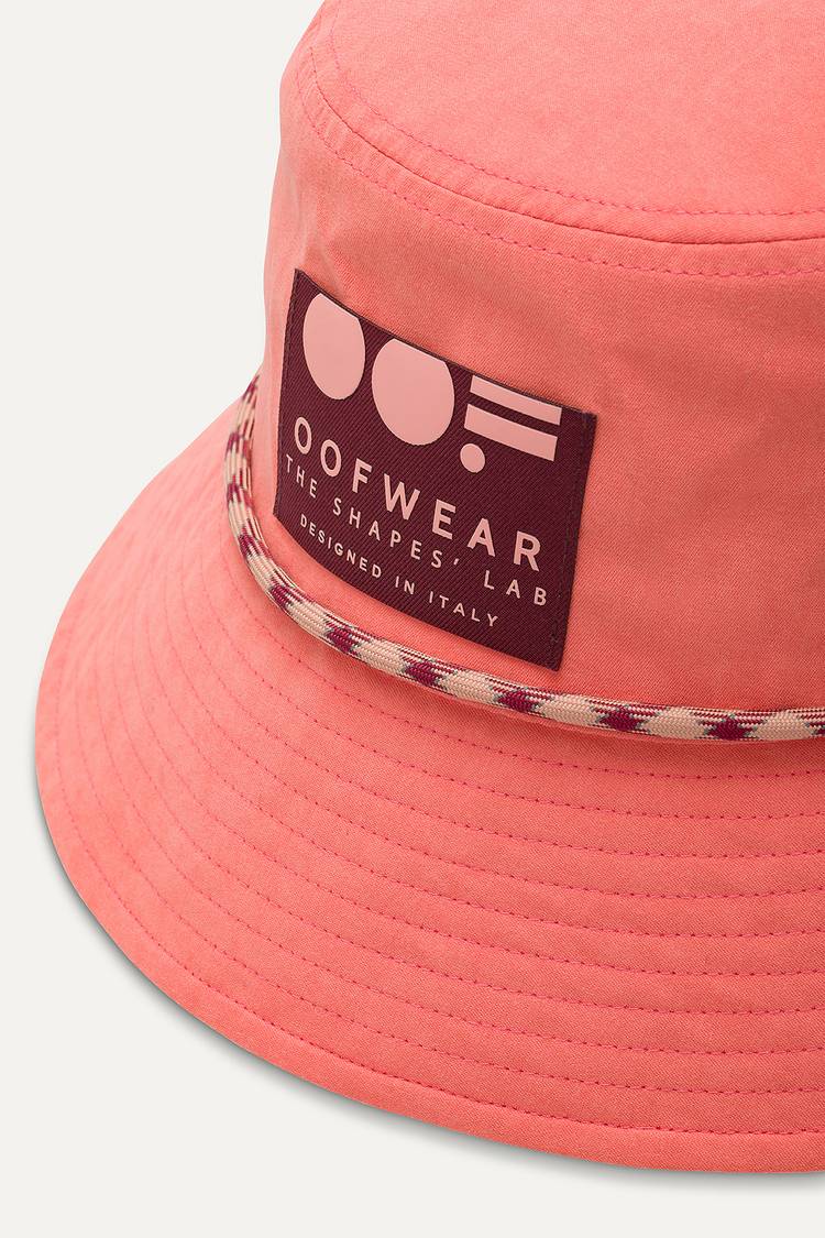 Oof Wear CAPPELLO BUCKET IN NYLON PESCA 2008 - CORALLO 2025