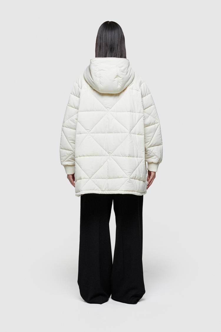 Oof Wear GIACCA 9252 IN NYLON - AVORIO Promozione