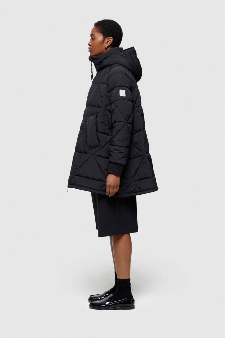 Oof Wear GIACCA 9252 IN NYLON - NERO Spedizione Gratuita