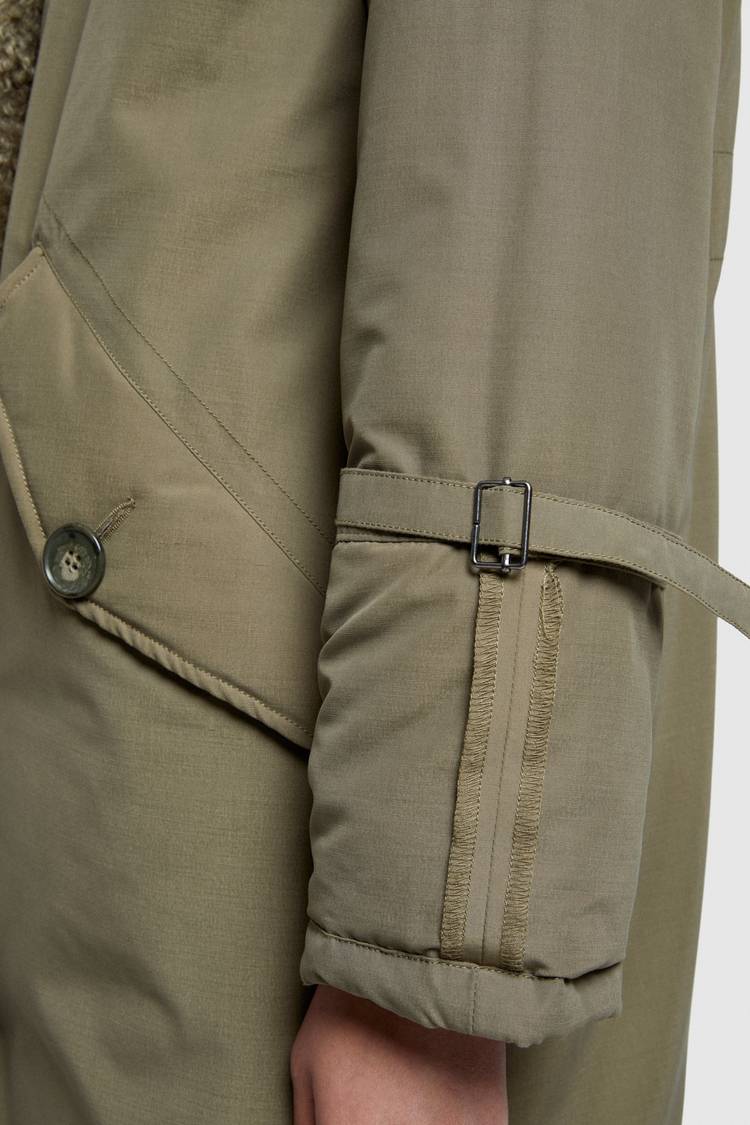 Oof Wear PARKA 9254 IN COTONE - OLIVE/MILITARY Pezzi Unici
