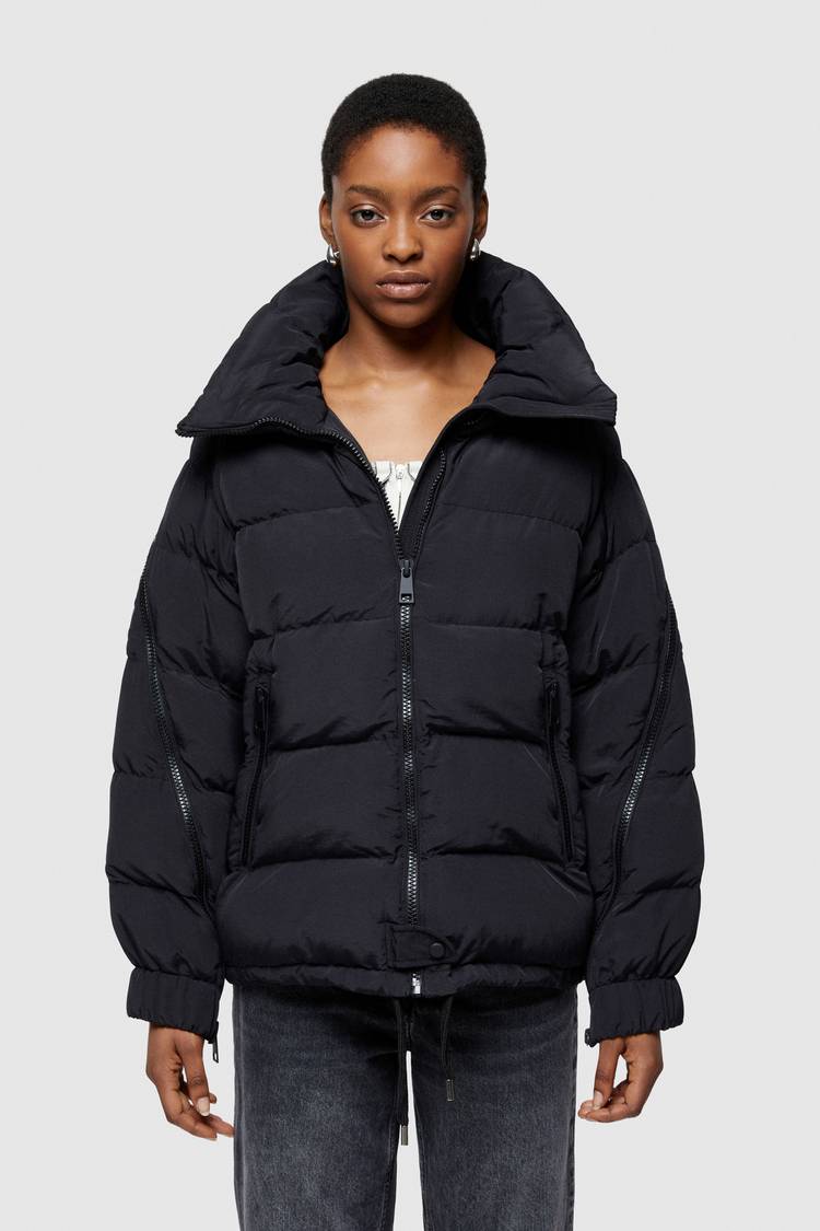 Oof Wear GIACCA CORTA 9251 IN NYLON - NERO Acquista Ora
