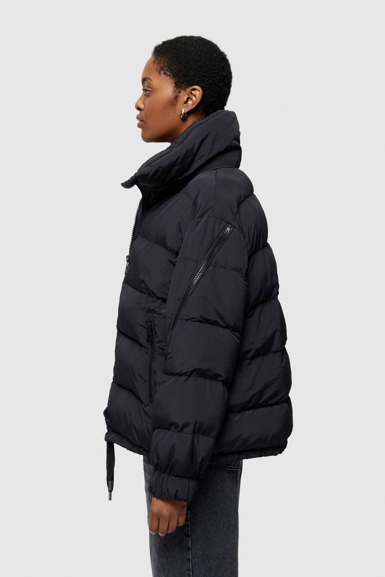 Oof Wear GIACCA CORTA 9251 IN NYLON - NERO Acquista Ora