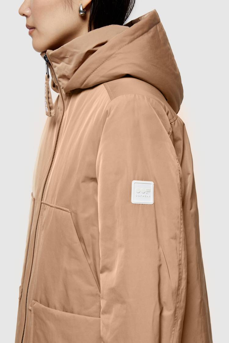 Oof Wear PARKA LUNGO 9094 IN NYLON MEMORY - CAMMELLO 2025
