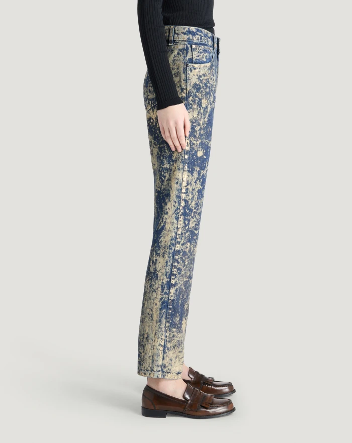 Pantaloni Torino Jeans Alanis in denim di cotone Acquista Ora
