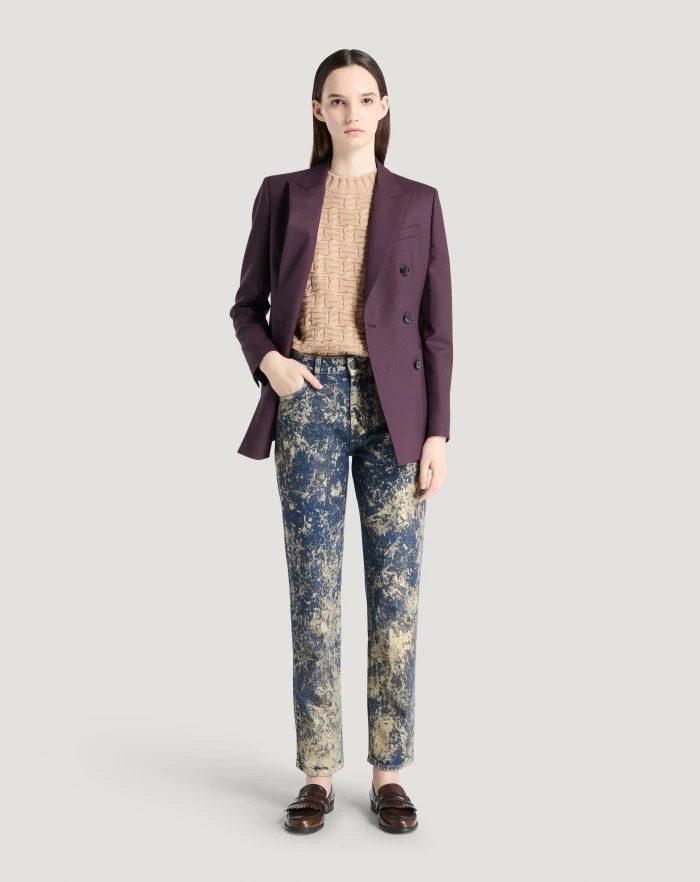 Pantaloni Torino Jeans Alanis in denim di cotone Acquista Ora