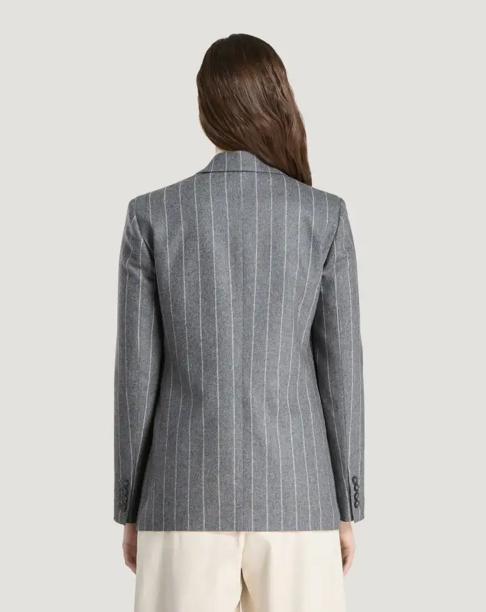 Pantaloni Torino Giacca in flanella a righe Sconto