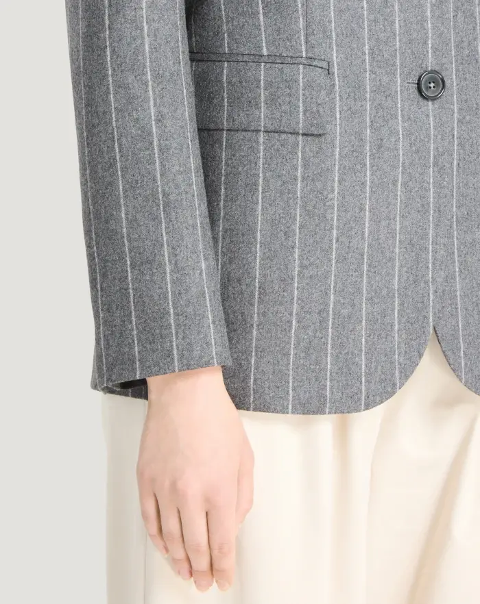 Pantaloni Torino Giacca in flanella a righe Sconto