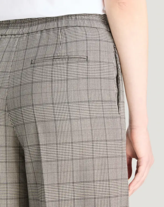 Pantaloni Torino Pantaloni Lorenza in lana check Outlet