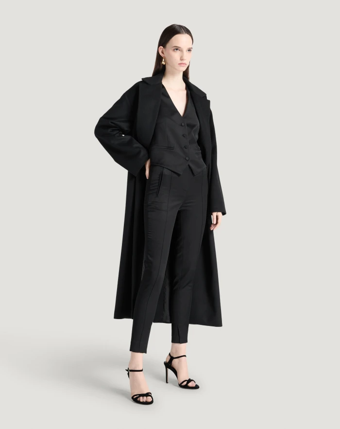 Pantaloni Torino Pantaloni Frida in satin fluido Outlet