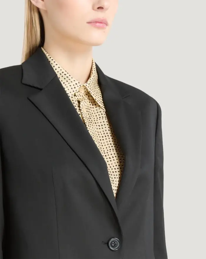 Pantaloni Torino Blazer in twill di lana fluida Negozio