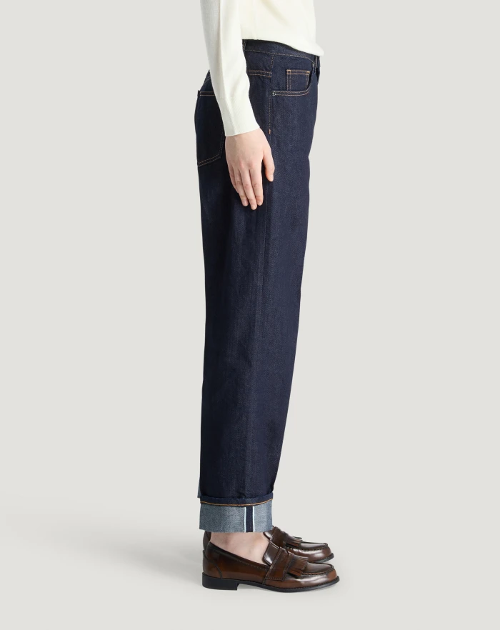 Pantaloni Torino Jeans Tina in denim supersoft Nuova