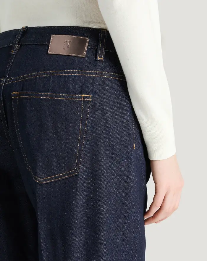 Pantaloni Torino Jeans Tina in denim supersoft Nuova