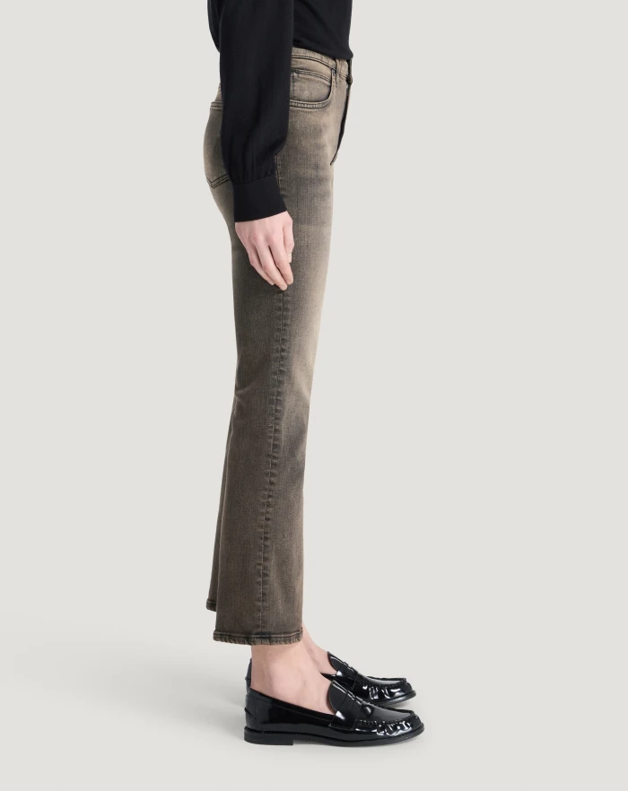 Pantaloni Torino Jeans Kim in black denim stretch Moda