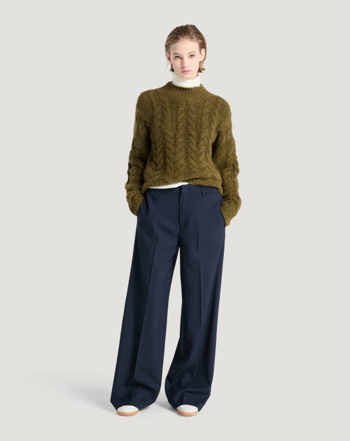 Pantaloni Torino Pantaloni Lorenza in lana Spedizione gratuita