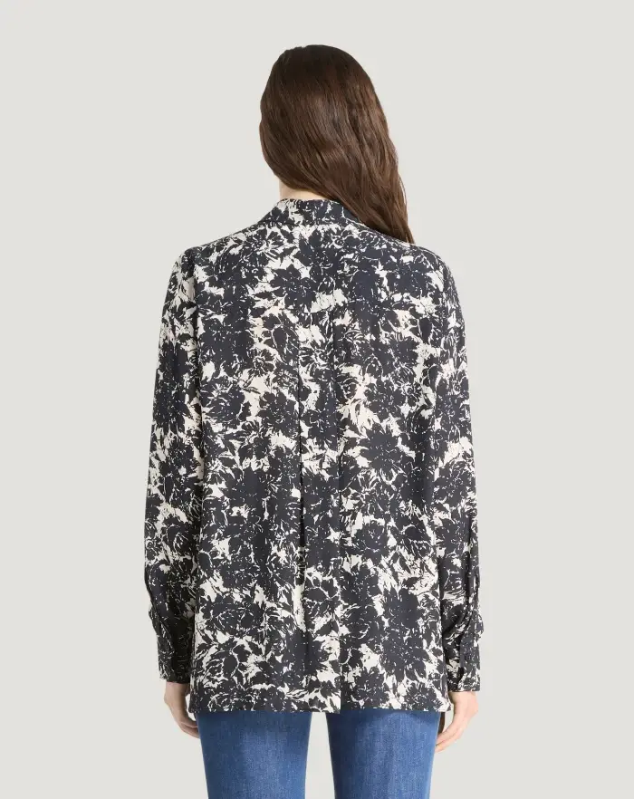 Pantaloni Torino Camicia in georgette stampata Vendita