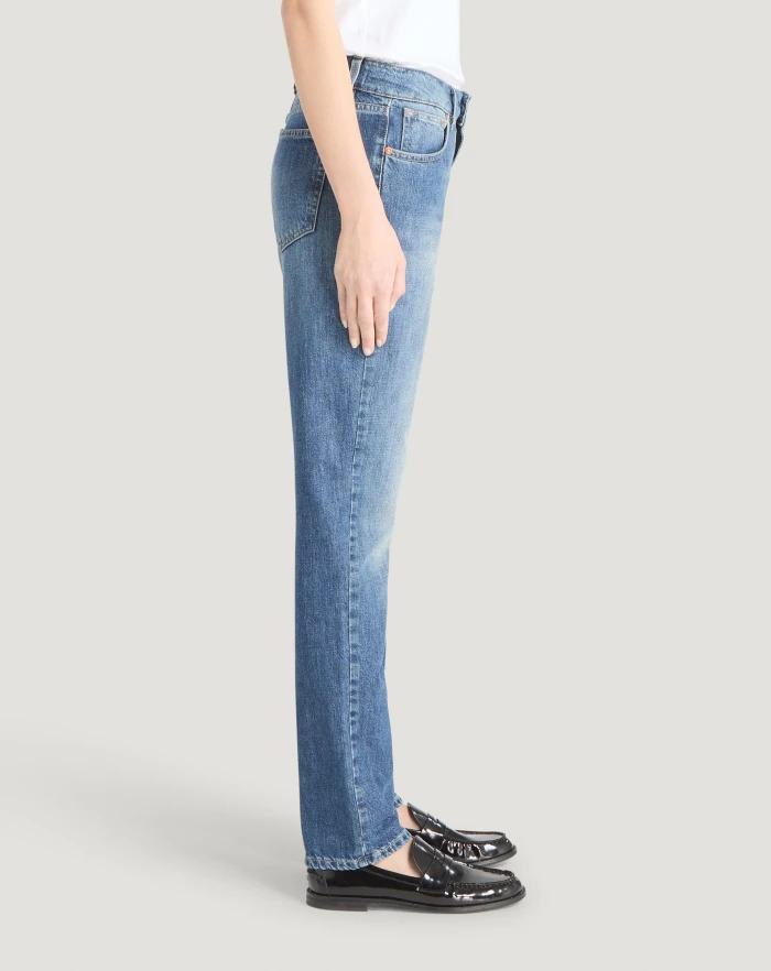 Pantaloni Torino Jeans Alanis in denim di cotone Acquista Ora